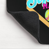 Softball Mama Drip Eiscreme tropfendes Spiel Tages Mousepad (Ecke)