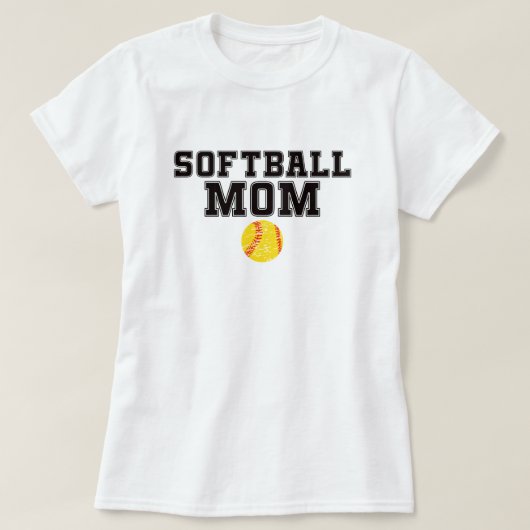 Softball-Mama | Game Day | Softball Mama T-Shirt (Design vorne)