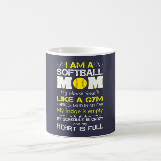 SOFTBALL-MAMA KAFFEETASSE (Mittel)