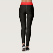 Softball-Mama-mutige Entwurfs-Leggings Leggings (Rückseite)