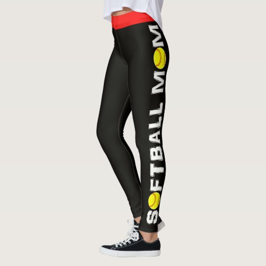 Softball-Mama-mutige Entwurfs-Leggings Leggings (Links)