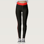 Softball-Mama-mutige Entwurfs-Leggings Leggings (Vorderseite)