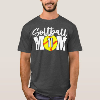 Softball-Mama Nr. 11 T-Shirt
