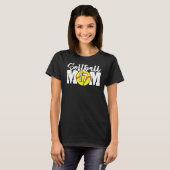 Softball-Mama Nr. 17 T-Shirt (Vorne ganz)