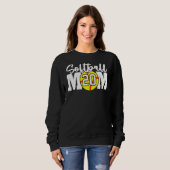 Softball-Mama Nr. 20 Sweatshirt (Vorne ganz)