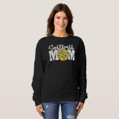 Softball-Mama Nr. 28 Sweatshirt (Vorne ganz)