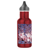 Softball-Mama-Rosa-Baum-Blüten Trinkflasche (Links)