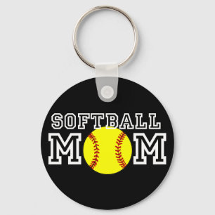Softball-Mama Schlüsselanhänger