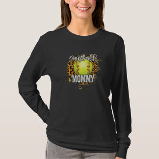 Softball-Mama Vintage-Softball-Familie Passende T-Shirt