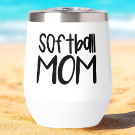 Softball Mama Wine Sideline Tailgate