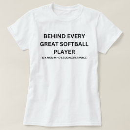 Softball-Mama - Zitat | Softball-Sprichwort T-Shirt