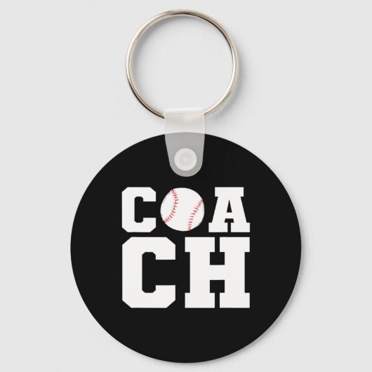 Softball-Mannschaft Softball-Trainer für Männer Schlüsselanhänger (Vorderseite)