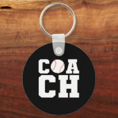 Softball-Mannschaft Softball-Trainer für Männer Schlüsselanhänger (Vorderseite)