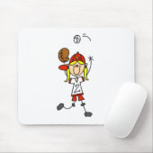 Softball-Mausepad fangen Mousepad (Mit Mouse)