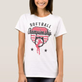 Softball-Meisterschaft T-Shirt (Vorderseite)