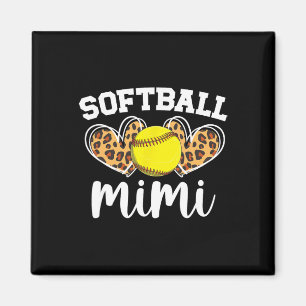 Softball Mimi stolze Mimi eines Softballspielers M Magnet
