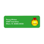 Softball mit Bow zu Weihnachten (Vorne)