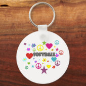 Softball Mixed Graphics Schlüsselanhänger (Vorderseite)
