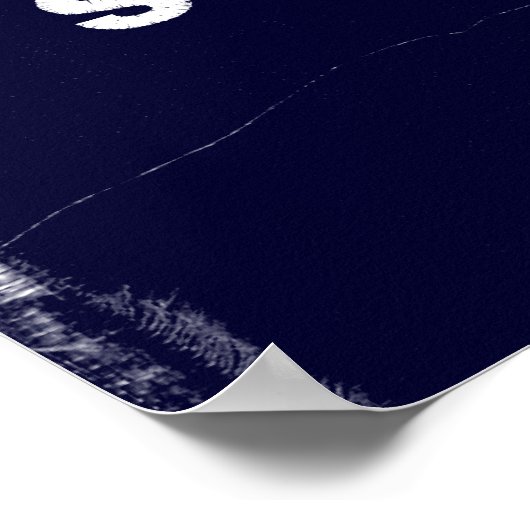 Softball Motivation 006 Poster (Ecke)