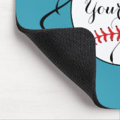 Softball Mousepad - HAMbyWG - Aqua (Ecke)