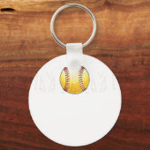 softball-mutter-geschenke.png schlüsselanhänger (Vorderseite)