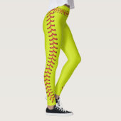 Softball-Nahkampfmuster Leggings (Rechts)