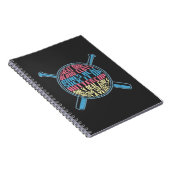 Softball Notizblock (Rechte Seite)