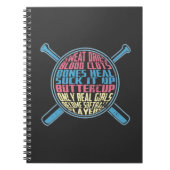 Softball Notizblock (Vorderseite)