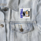 Softball-Nuss 1 Button (Beispiel)