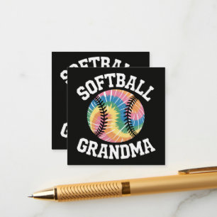 Softball-Oma Begleitkarte