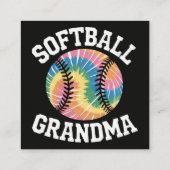 Softball-Oma Begleitkarte (Rückseite)