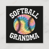 Softball-Oma Begleitkarte (Vorderseite)