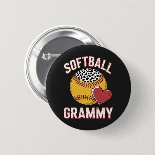 Softball-Oma Button (Vorne & Hinten)