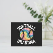Softball-Oma Einladung (Stehend Vorderseite)