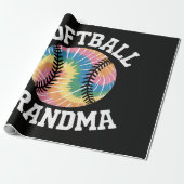 Softball-Oma Geschenkpapier (Ungerollt)