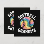 Softball-Oma Programm (Vorne/Hinten)