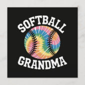 Softball-Oma Programm (Rückseite)