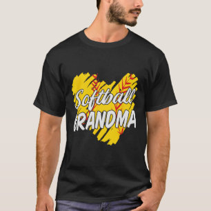 Softball-Oma Softball-Designs für Frauen Großelter T-Shirt