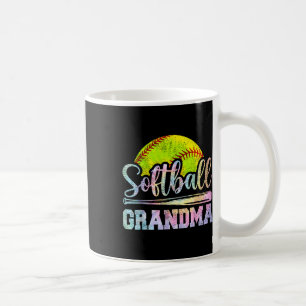 Softball-Oma Softball-Spielerin Spieltag Mutter T Kaffeetasse