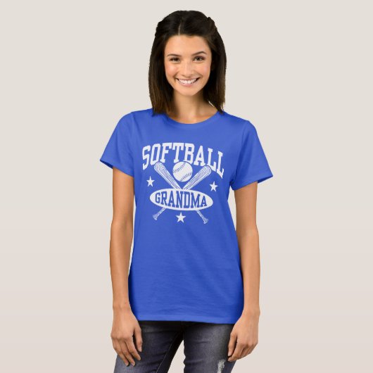 Softball Oma T-Shirt (Vorne ganz)