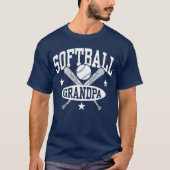 Softball Opa T-Shirt (Vorderseite)