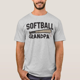 Softball Opa T - Shirt Proud Sporteltern