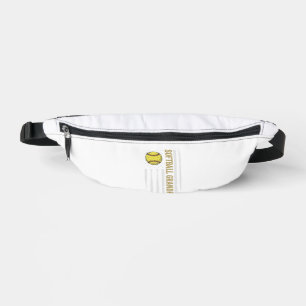 Softball-Opa Vintage-Flag-Vektordesign_1 Bauchtasche