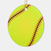 Softball-Ornament - SRF Keramikornament (Links)