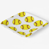 Softball Party Paper Teller (Gewinkelt)