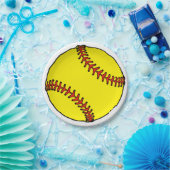 Softball-Party-Tellerplatten Pappteller (Party)