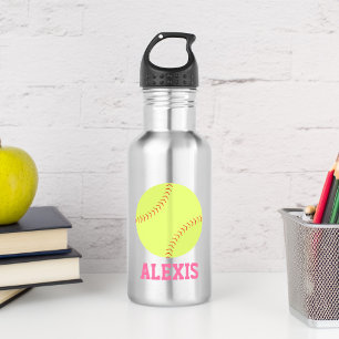Softball Personalisiert Kids Edelstahlflasche