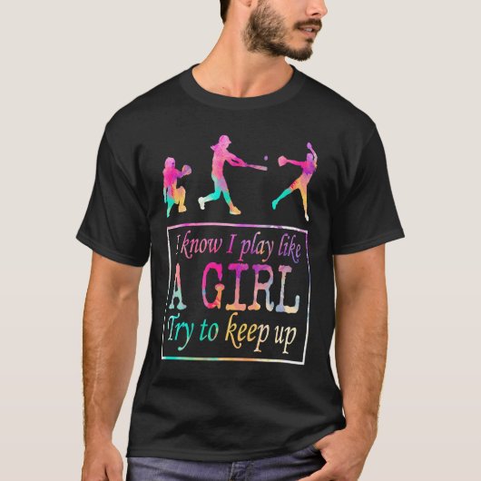 Softball Pitcher Catcher Baseman Fielder Coach Mam T-Shirt (Vorderseite)