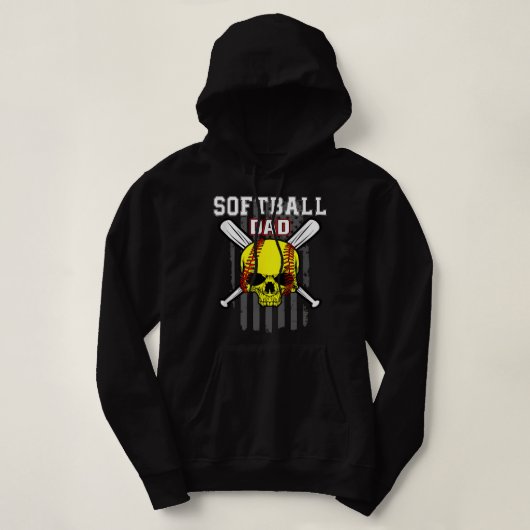 Softball Pitcher Hoodie (Design vorne)