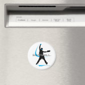 Softball - Pitcher Magnet (In Situ (Geschirrspüler))